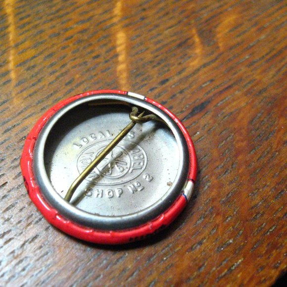 I.B. OF T.C.W. & H OF A Teamsters Union 1966 Lapel Pin - Picture 3 of 4